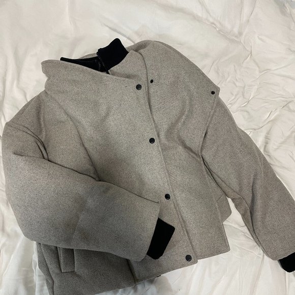 BA&SH Lady Coat Grey (size 1) - Picture 1 of 10